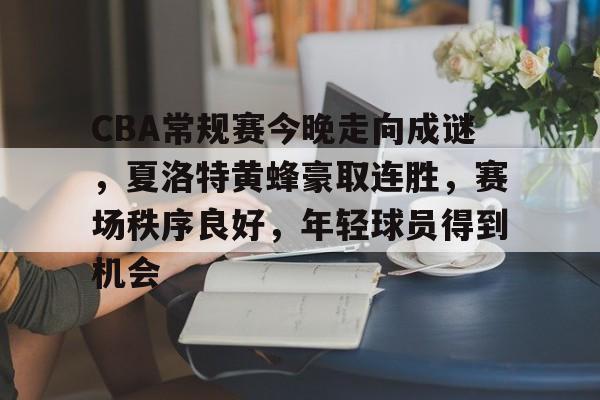 CBA常规赛今晚走向成谜，夏洛特黄蜂豪取连胜，赛场秩序良好，年轻球员得到机会的简单介绍